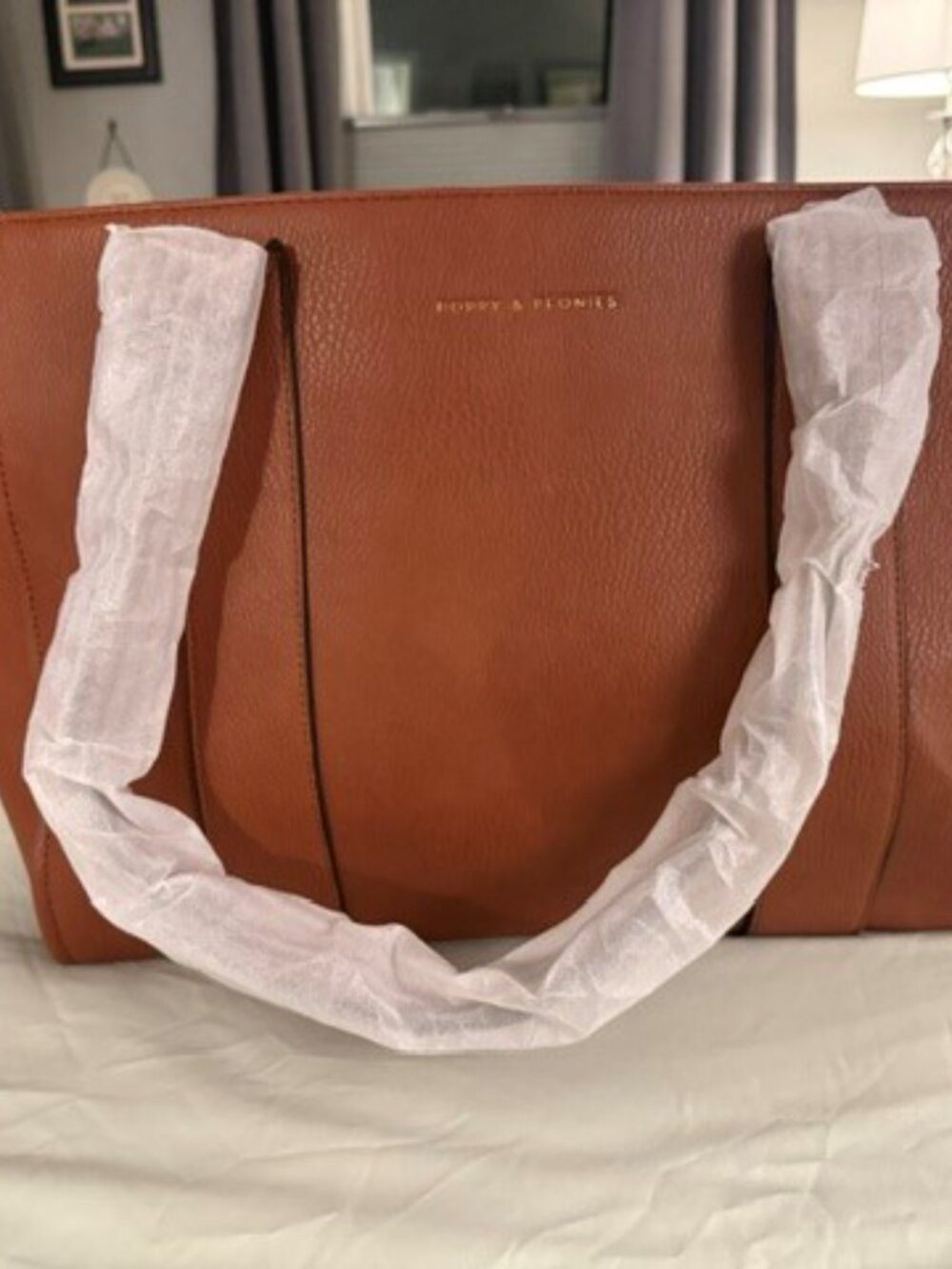 Poppy & Peonies Multitasker Tote bag - Picture 8 of 9